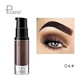 Oksale 6 Colors Makeup Tool Mascara Long Lasting Waterproof Brow Tinted Eyebrow Cream (04#)