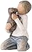 Willow Tree Kindness (boy, Darker Skin Tone & Hair Color), Sculpted Hand-Painted Figure