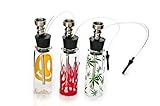 J.K LIN Bottle Water Pipe Portable Mini Hookah