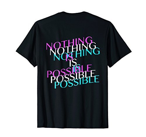 Mens Sad Boys  Nothing Is Possible  Vaporwave Aesthetics Tshirt 3XL Black