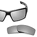 Revant Replacement Lenses Compatible With Oakley Eyepatch 2, Polarized, Titanium MirrorShield