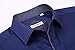 Alex Vando Mens Dress Shirts Long Sleeve Regular Fit Casual Men Shirt,Navy,Small