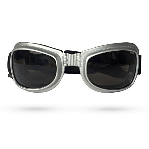 PETLESO Large Dog Goggles Sunglasses UV Golden Retriever Square