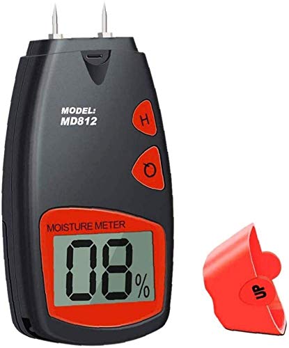 XINGDONG Holzfeuchtigkeitszähler Luftfeuchtigkeit Prüfdetektor Feuchtigkeitsprüfdetektor mit LCD-Display für Wände…