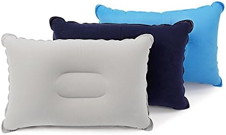 Camping Pillow, Nelipo Camp Pillow Inflatable Ultralight Self Inflating Travel Air Pillow - 16.5 x 11.5 x 5 Inch, Pack of 3