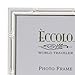 Eccolo World Traveler Bamboo Pattern Silver Plated Frame, Holds a 4 x 6-Inch Photo (SP348)
