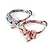 Necoichi Kabuki Charm Bow Tie Cat Collar (Navy)
