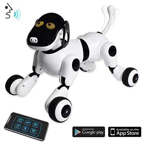 Puppy Smart Voice & App Controlled Kids Robot Dog Toy | Interactive, Dances, Sings, Plays Music w/ Touch Motion Control for Boys & Girls