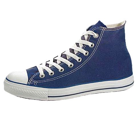 Converse Mens All Star Chuck Taylor Hi Blue Sneakers 10 M US