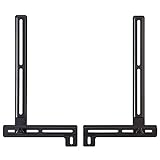 ECHOGEAR Sound Bar Mounting Brackets with Tool-Free Height Adjust for Maximum Compatibility Between Your TV & Soundbar - Features Simple Install with Included Hardware - EGSB1