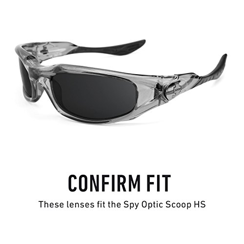 Revant Replacement Lenses for Spy Optic Scoop HS Polarized Stealth Black