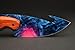 FadeCase Gut Elite Black Pearl - Real CSGO Knife Skin Counter Strike Global Offensive Full Tang Fixed Blade Unique Serial Number