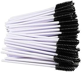 RELINDA (TM) 100 PCS Multicolor Mini Disposable Eyelash Brush Mascara Wands Applicator Spoolers Makeup Applicators Makeup Brush Kit Cosmetic Eyelash Disposable Extension Tool