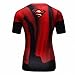 Red Plume® Women's Compression Sports Short-Sleeve T-Shirt, Super Logo Top (L, Super)