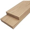 Barrington Hardwoods White Oak Lumber Board - 3/4" x 4" (2 Pieces) (3/4" x 4" x 48")
