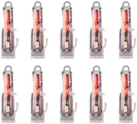 Clear DIY Back Housing, Transparent Back Cover for Wahl 5-Star Series Magic Clipper Cordless #8148, Super Taper Cordless, Designer Cordless #8591(Trasparent) โฆ (clear x 10)
