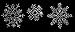 Frozen Snowflakes Iron On Rhinestone Crystal Transfer by Jubilee Rhinestones
