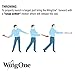 WingOne W1-L Hand-Held Clay Pigeon Thrower