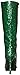 Ellie Shoes Women's 421-Zara Boot, Green, 7 M US