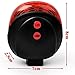 Wealers Cycling Bicycle Bike Rear Tail Safety Warning 5 Led+ 2 Laser Flashing Light (battery's Included)