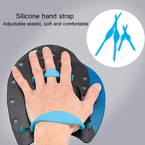 Swim Paddles Swimming Power Paddles for Training Aid with Adjustable