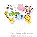 Animal Decorations Safari Party Supplies - FengRise Jungle Theme Party Supplies Safari Party Decorations Pack of 29, Jumbo Animal Head Balloons Latex Print Balloon and Safari Banner for Birthday Party