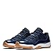 Jordan Men Air Jordan 11 Retro Low (midnight navy / white-gum light brown)