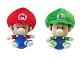 Set of 2 Little Buddy Baby Mario and Baby Luigi Plush Doll