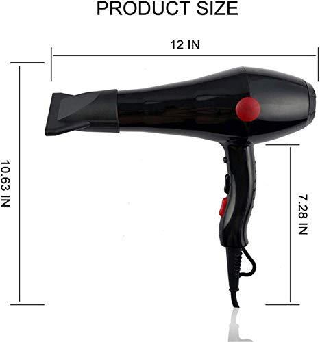 ASPERIA 2000W Professional Stylish Hair Dryers For Womens And Men Hot And Cold Dryer with Thin Styling Nozzler, Blow Dry… 5 ASPERIA 2000W Professional Stylish Hair Dryers For Womens And Men Hot And Cold Dryer with Thin Styling Nozzler, Blow Dry… - Image 5