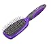 Hertzko Pin Brush for Dogs and Cats with Long or Short Hair – Great for Detangling and Removing Loose Undercoat or Shed Fur – Ideal for Everyday Brushing (Long Brush)