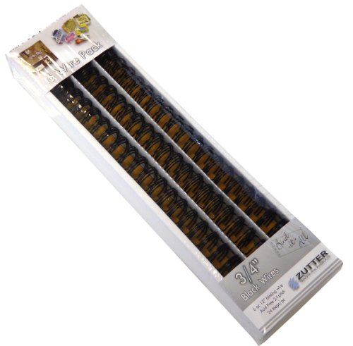 Zutter owire 3/4-inch, 6-piece, black