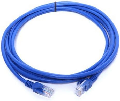 6 ft ethernet Cable 2M RJ45-RJ45 Cat5 Ethernet Network Cable Blue Color.for use with routers, switches, Computers, Xbox, PS3 and Other Devices with Network Jacks