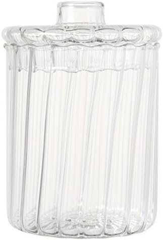 MUJI Glass Cotton Ball and Swab Holder by MUJI