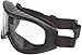 Sellstrom Wildland Fire Odyssey II High Temperature Dual Scratch-Resistant Goggle, Anti-Fog Clear Lens, Black, S80222
