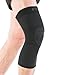 Neo-G Knee Sleeve for Daily wearing, Good for Sprains, Strains, Weak Muscles - Knee Sleeves for Men and Women – Fits for sports Running, Hiking, Yoga, Basketball - Airflow - Medium - Black