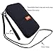 FLYMEI Travel Wallet Family Passport Holder, Document Organizer Travel Wallet with Hand Strap, RFID Blocking Document Organizer Bag Ticket Holder for Women/Men