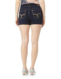 Pantalones cortos WallFlower para dama, con dobladillo suave y dobladillo ultracorto