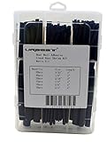 URBEST®145Pcs Dual Wall Adhesive Lined Heat Shrink KIT- 3:1 Shrink Ratio