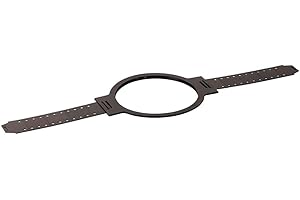 Monoprice Rough-in Bracket for 8in Round Speaker (Each), Speaker Cutout diameter is 10in, Black