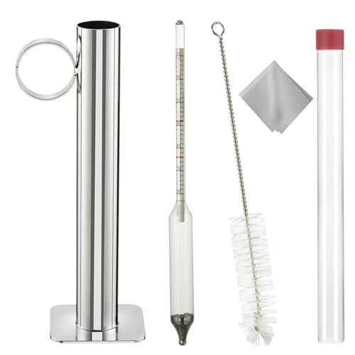 Maple Syrup Hydrometer Test Cup Kit, Maple Syrup Density Kit, Measures
