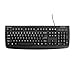 Kensington Pro Fit USB Washable Keyboard, Black (K64407US),17-3/4