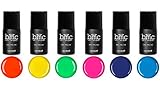 Maniology (formerly bmc) 6pc Bright and Loud Cream Gel Lacquer Polishes - Neon Wasteland Master Set