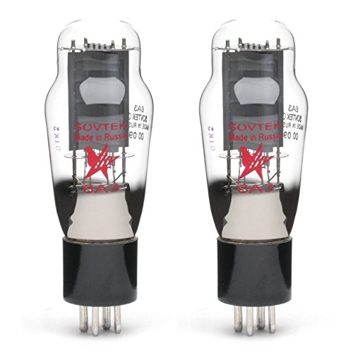 Pair of Sovtek 6A3 Power Vacuum Tube