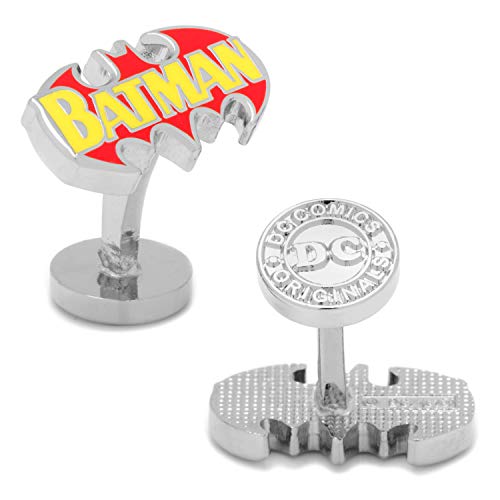 Men's Vintage Batman Comic Book Cufflinks (DC-BMUL6-SL)