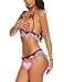 Hotouch Women's Lace Bra Babydoll Red Lace Bodysuit