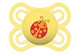 MAM Pacifiers, Baby Pacifier 0-6 Months, Best Pacifier for Breastfed Babies, Premium Comfort and Oral Care 'Perfect' Collection, Girl, 1-Count