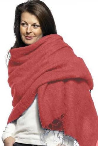 Cool Trade WindsScarf / Wrap - Light Pink - 100% Fair Trade Yak Cotton Shawl