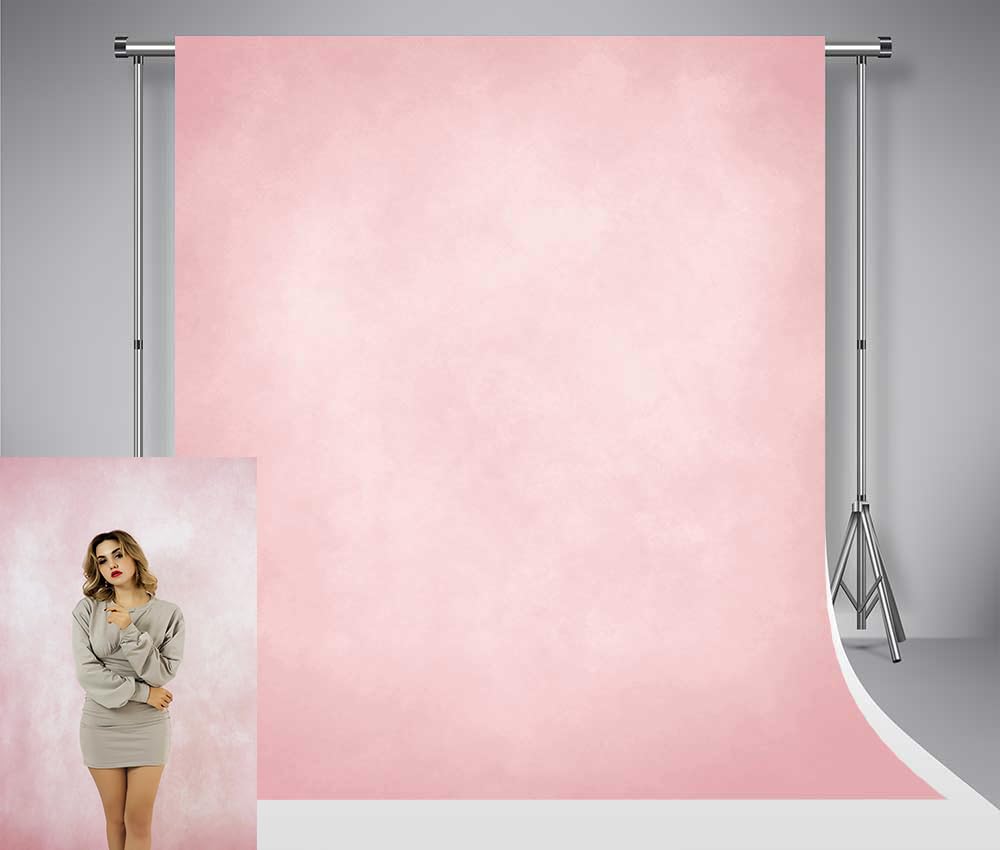 Kate Backdrops 1.5x2.2m Light Pink Abstract Photography Backdrop Pink Texture Photo Booth Backdrop Microfiber Portrait Backdrops for Baby Shower