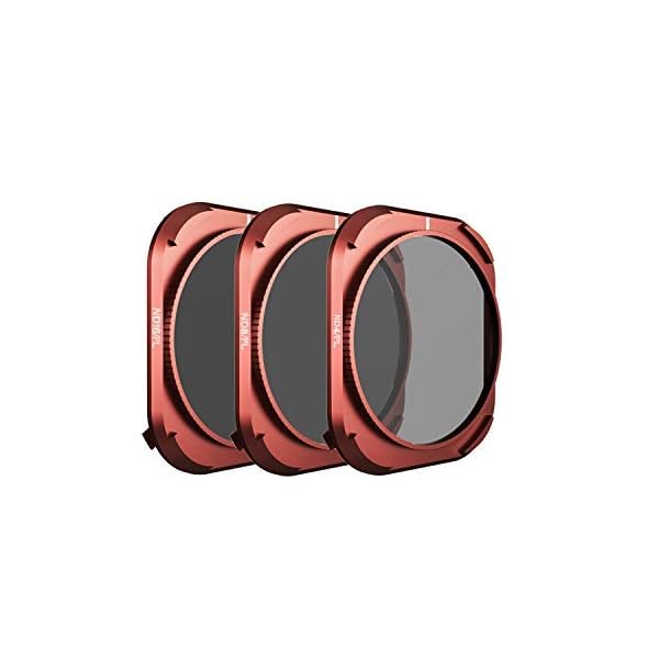 Skyreat Upgrade Objektiv Filter Set Kompatibel für DJI Mavic 2 Pro Filters 3-Pack (ND4PL, ND8PL, ND16PL), Drehbar und… – Bild 3