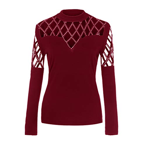 GOWOM Sexy Tops for Women Clothes for Women Kimonos for Women Womens Kimono Women Kimono Womens Kimonos Women Kimonos Womens Kimono White Kimono Cardigans for Women (WineRed,Large) - Thumbnail 3